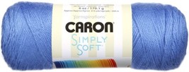 Caron Simply Soft Brites Yarn-Berry Blue - $22.85