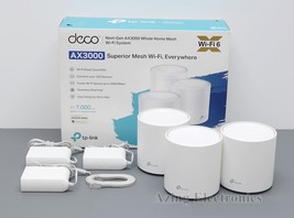 TP-Link Deco X60 WiFi 6 AX3000 Whole Home Mesh Wi-Fi System (3-Pack) image 1