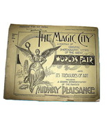 1892 Chicago Worlds Fair MAGIC CITY Photo Portfolio 1,2 - $24.98