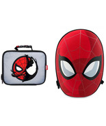 Disney Authentic Spider Man &amp; Venom Marvel Super Hero Lunch Box Tote Bag - £40.24 GBP