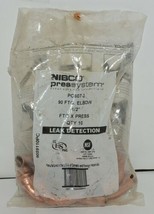 Nibco 9059110PC PC607 2 Wrot Copper 90 Degree Fitting Elbow 1/2 Inch image 1