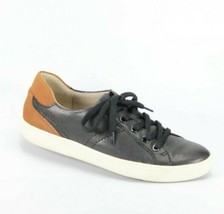 NATURALIZER Women Morrison Fashionable Sneaker Black Lea Size 8.5 NEW AU... - $45.99