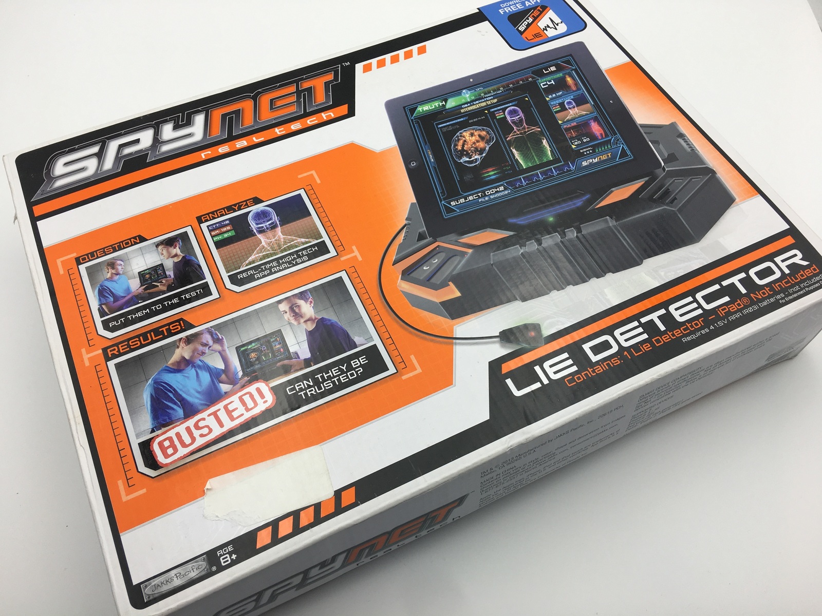 spy gear lie detector kit