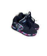 HEELYS Youth Size 1 Skate Shoes Sneakers Blue Pink Wheels - $28.01