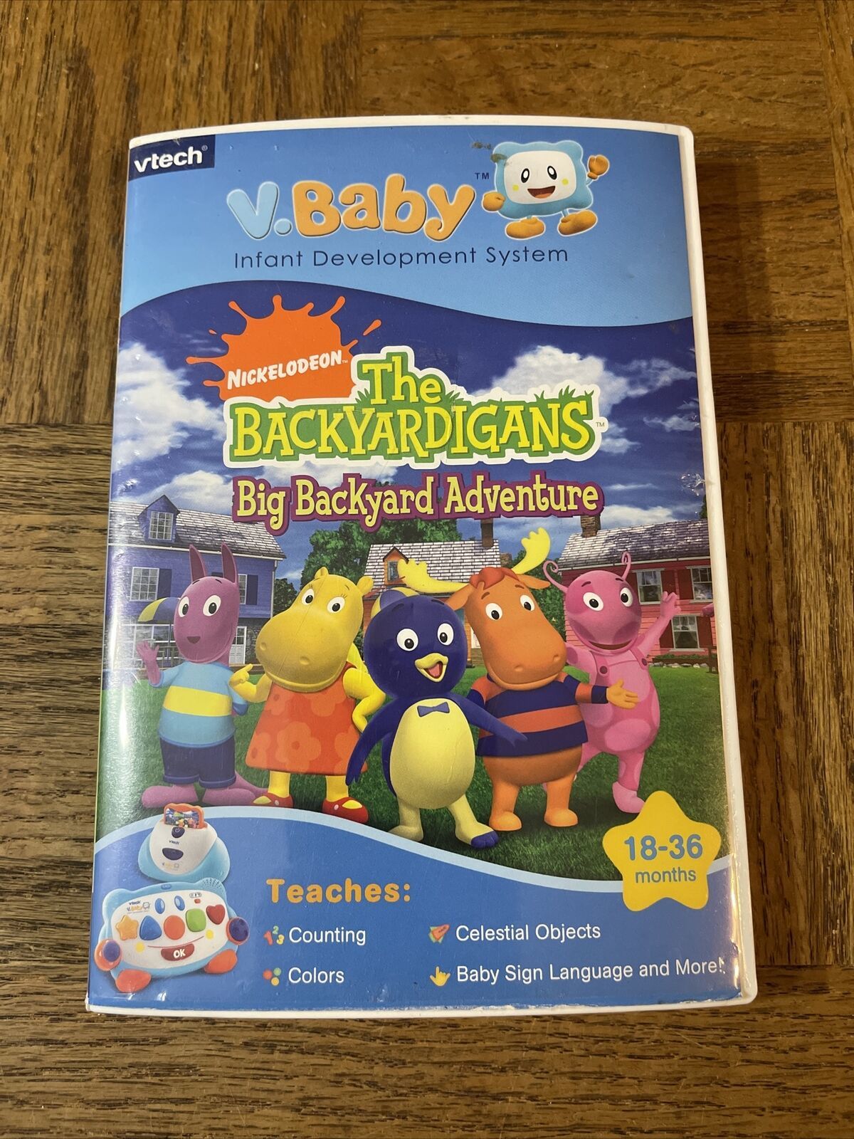 The Backyardigans Vtech V.Reader Game - Video Games