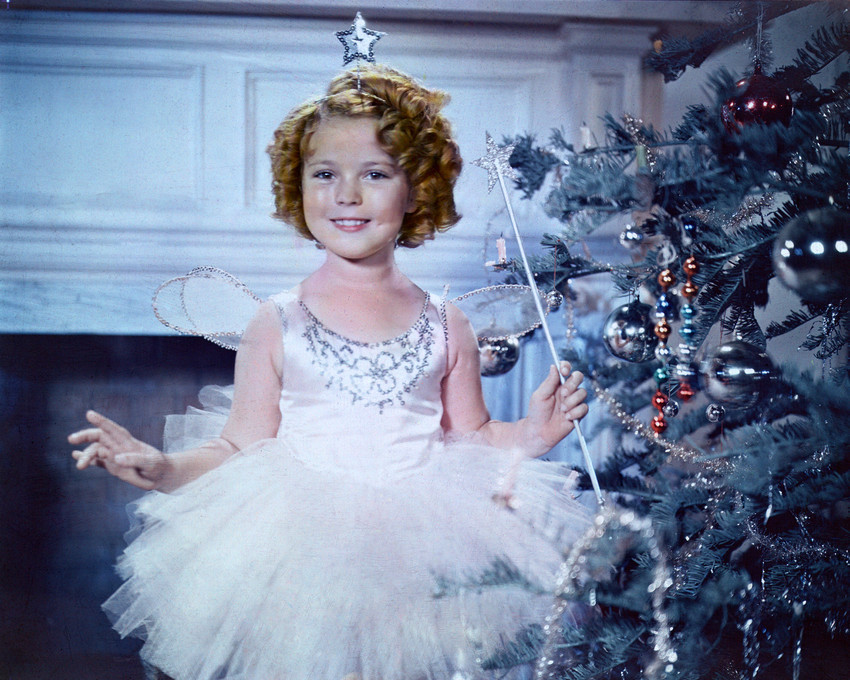 shirley temple christmas doll