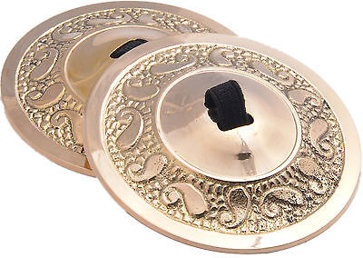 16 Pcs Golden Carry Design ATS Dance Zills Sagat Finger Cymbals