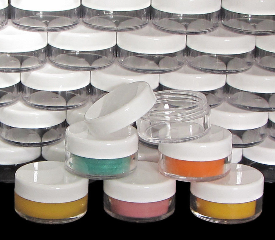 200 Makeup Jars Wholesale Plastic Cosmetic Containers 10 ...