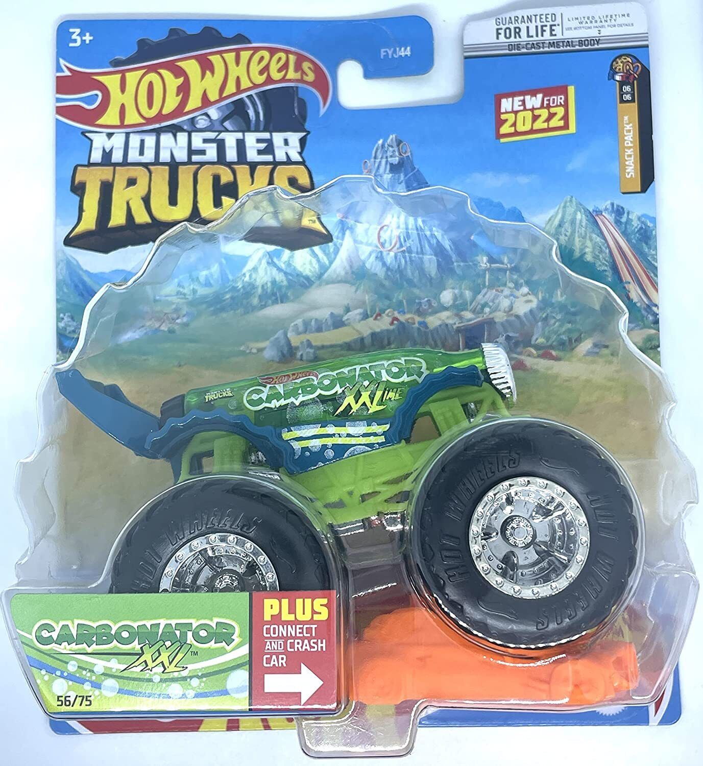 Hot Wheels 2022 - Monster Trucks - Carbonator XXL 56/75 - Snack Pack 6/6