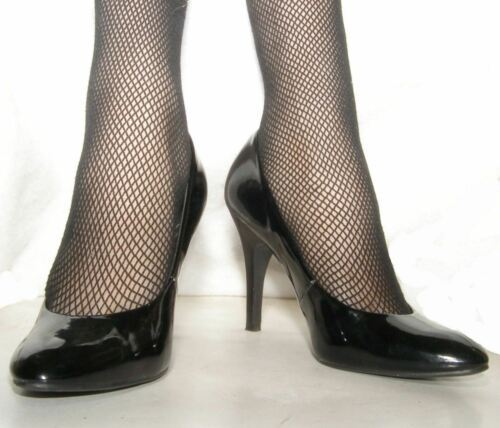 FIONI BLACK PATENT 4” HEEL PUMPS WOMEN’S US SIZE 6 MEDIUM 4 INCH HEEL ...