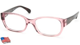 Ralph Lauren Rl 6098 5220 Transparent Pink Eyeglasses Frame 53-18-135 B37 "Read" - $48.01