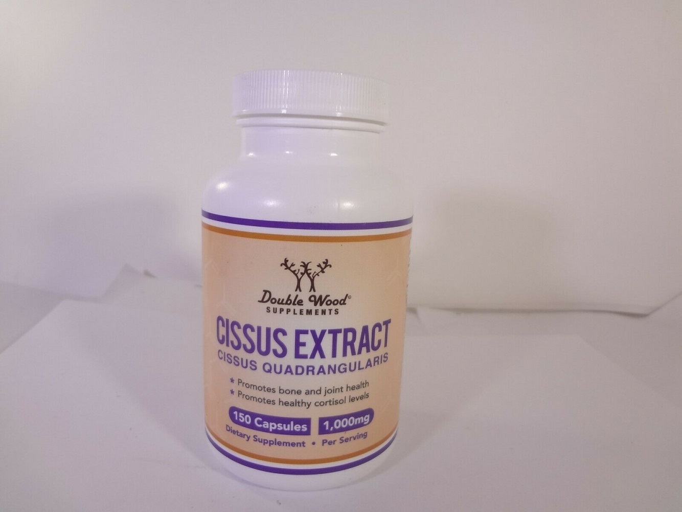 Double Wood Supplements Cissus Extract 1,000 mg 150 Capsules [VS-D]