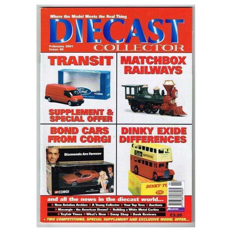 The Diecast Collector Magazine February 2001 mbox3490/g Bond Cars from