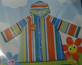 Children's Creatology Garden Rubber Rain Coat, Size Medium Brand New With Tags - $9.89
