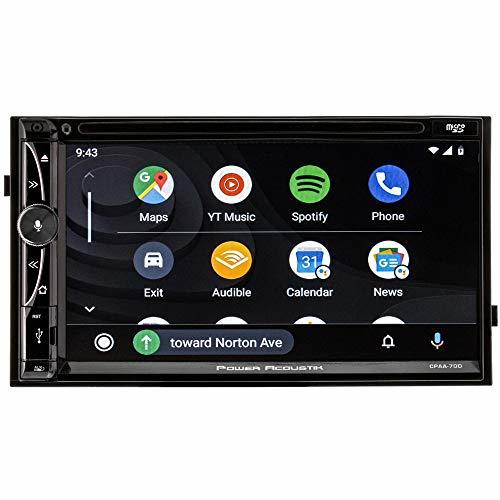 Power Acoustik CPAA-70D CPAA-70D 7-Inch Double-DIN in-Dash DVD Receiver with Blu
