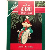 Hallmark Keepsake 1992 Christmas Ornament "Hark! It's Herald"  NIB - $14.99