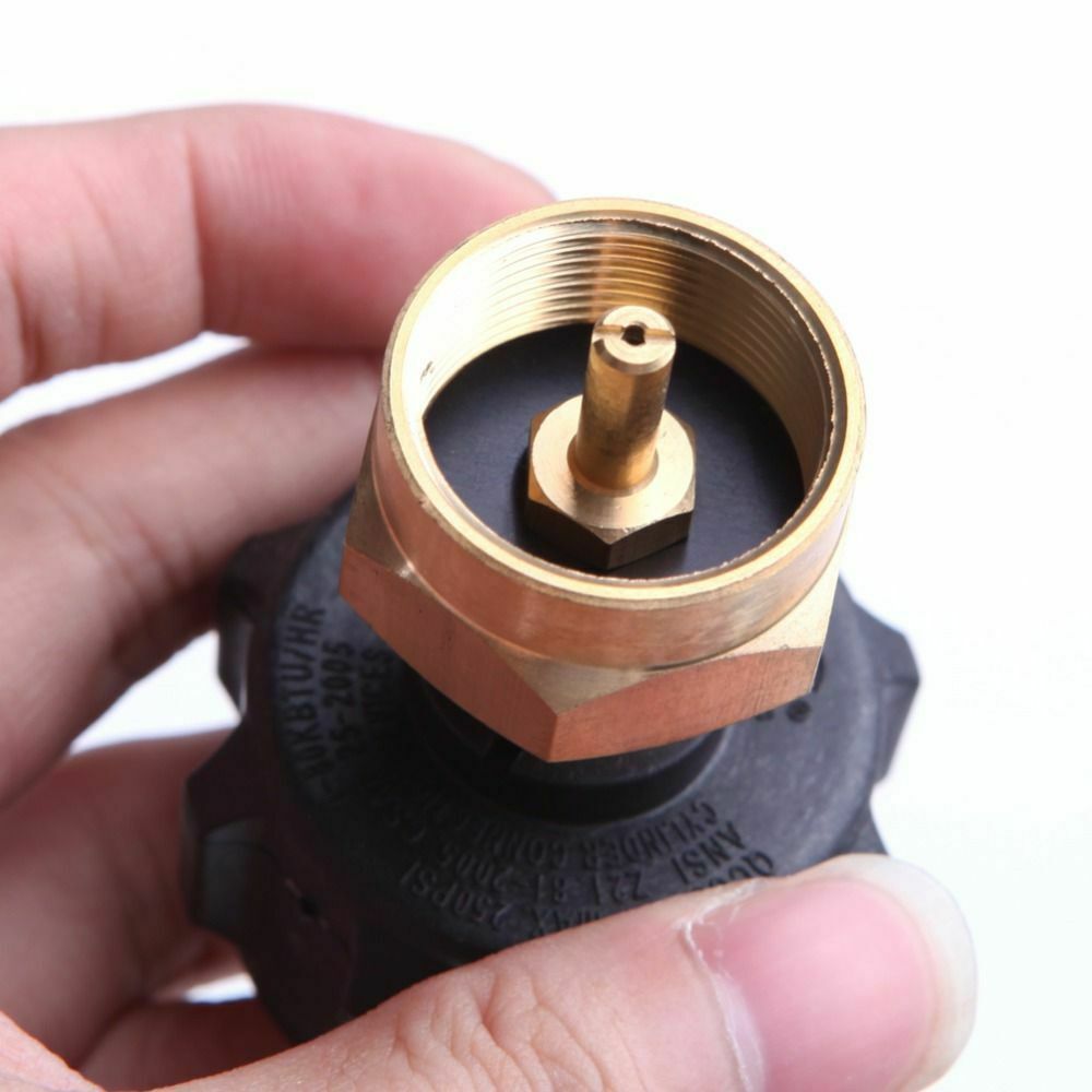 Regulator Control Valve Knob Propane Gas LP BBQ Grill Flame Refill Tank