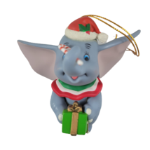 Vintage Disney Grolier Christmas Ornament Dumbo Elephant 1990s - $17.99