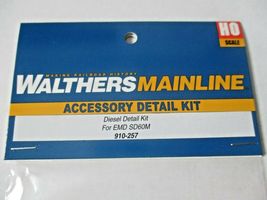 Walters Mainline Stock #910-257 Diesel Detail Kit for EMD SD60M HO Scale image 3