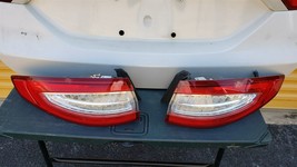 2013-16 Ford Fusion Trunk Lid & Tail Lights L&R w/o Camera image 2