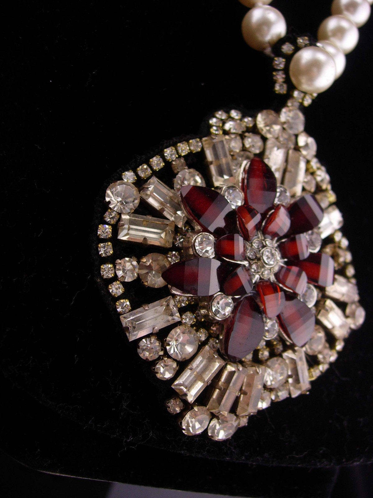 Edwardian necklace / pearl victorian style / fit for a Queen / gypsy