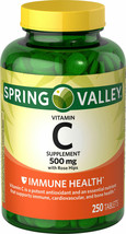 Spring Valley Vitamin C Tablets, 500 Mg, 250 Ct - $26.82