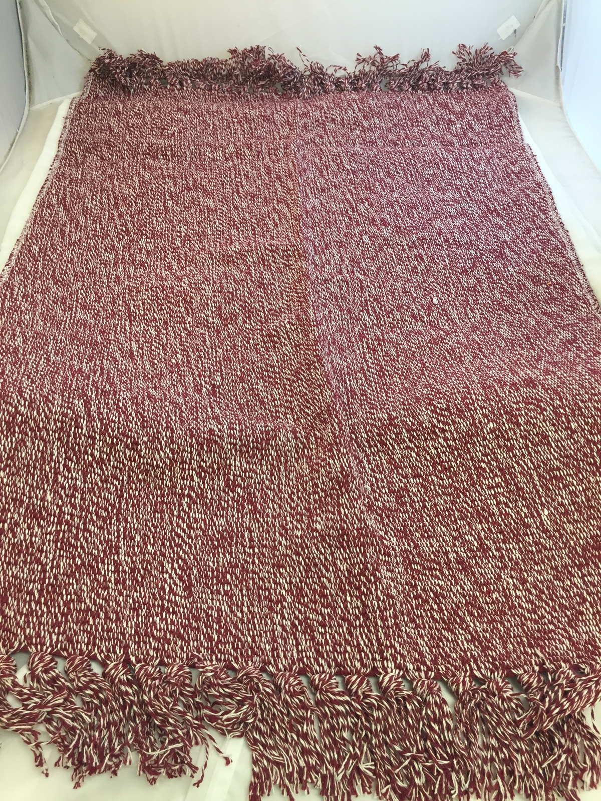 Sturbridge Woven Rag Rug, Red (KF) Area Rugs