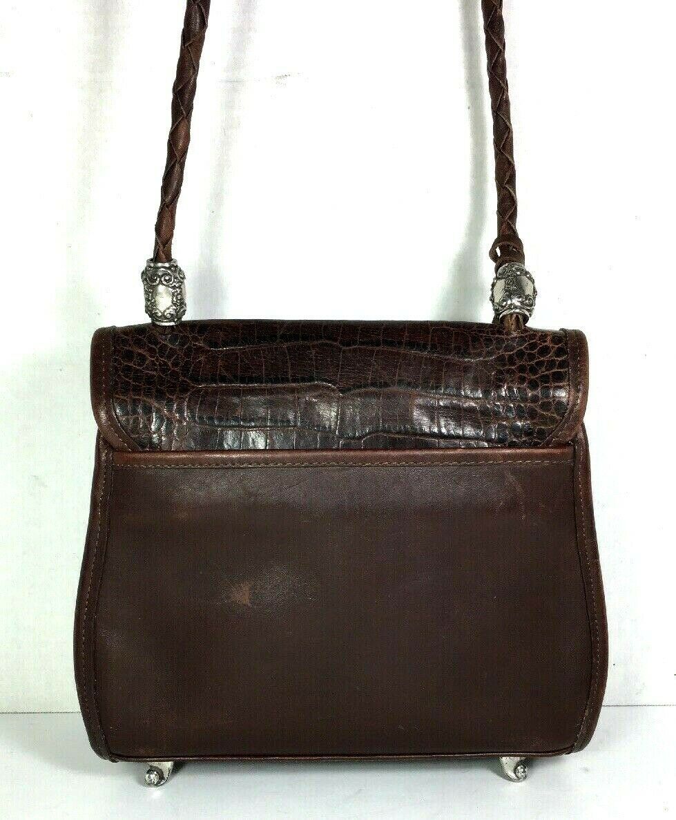 shoulder bag brown leather