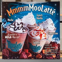 Dairy Queen Promotional Poster For Backlit Menu Sign Dream Pie Blizzard dq2