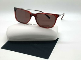 New Calvin Klein Sunglasses Ck 19703S 609 Red Horn 56-17-140MM /CASE - $44.59