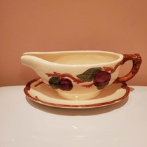 Franciscan Apple Gravy Boat, Vintage 1960, Mid Century MCM, Made in USA Pottery