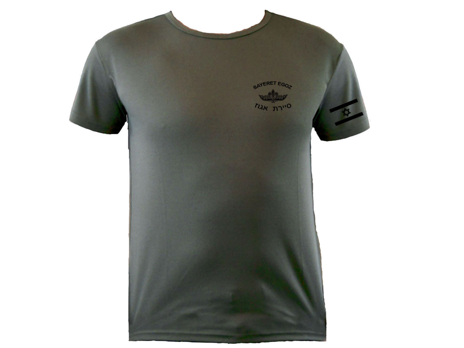 Israeli flag army IDF zahal special Forces Ops Sayeret Egoz sweat proof t-shirt