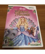 Barbie as the Island Princess Nintendo Wii 2007 Video Game w Manual Incl... - $5.84