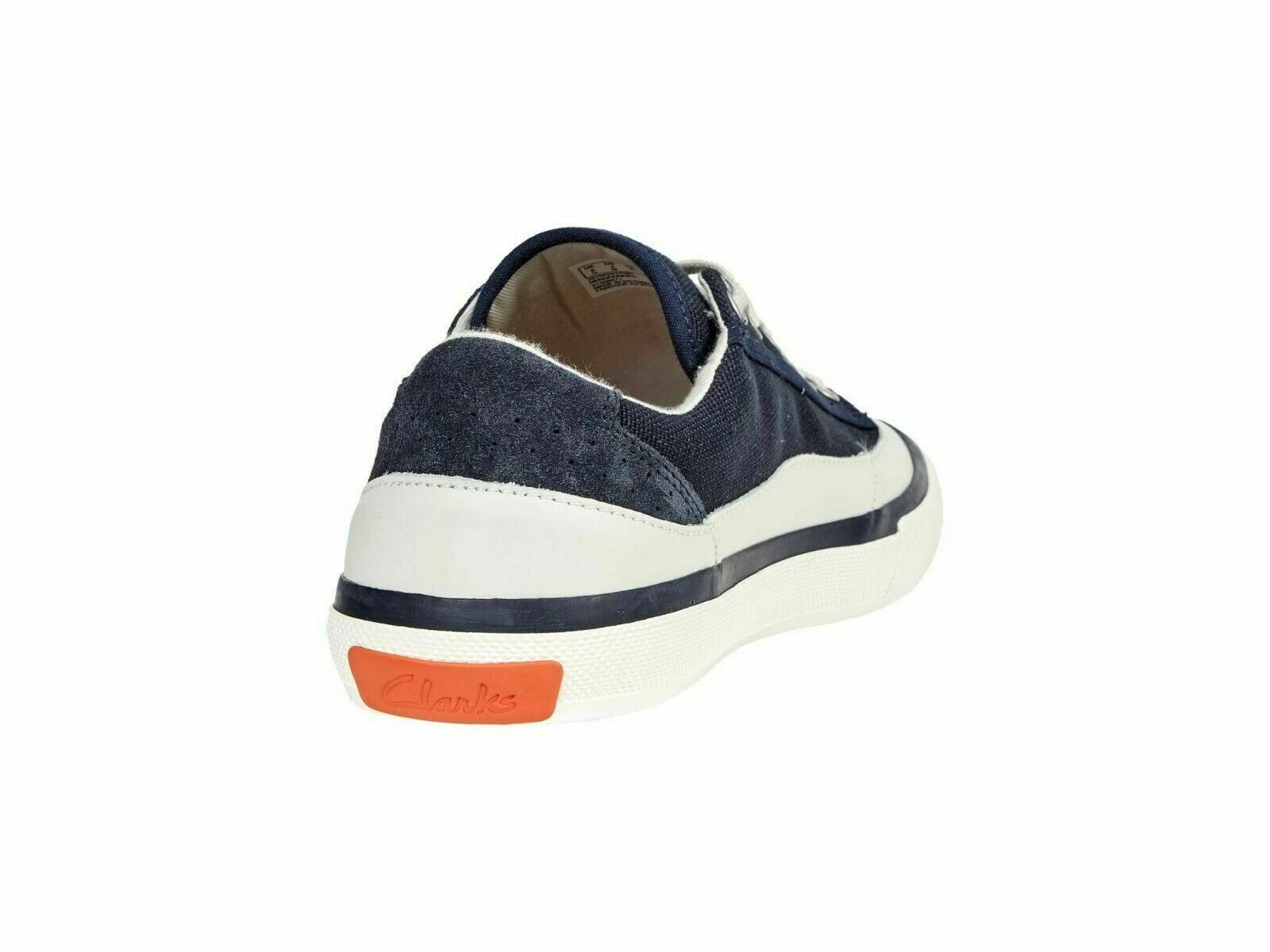 Men's Shoes Clarks ACELEY LACE Casual Lace Up Sneakers 58543 NAVY CANVAS