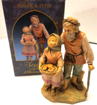 Fontanini ROMAN Limited Edition Abigail & Peter Vintage Nativity Figurine - $39.60