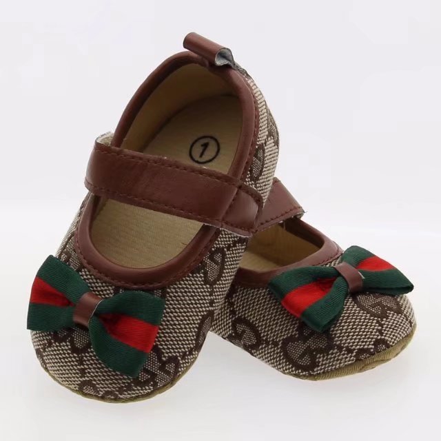 New Model Brown  Canvas Baby  Girls  Toddler  Shoes  Soft 