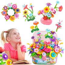 Flower Garden Building Toys - Birthday Gift For 3-6 Year Old Girls - F - £39.74 GBP