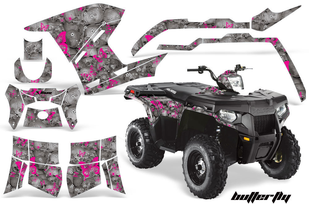 ATV Graphics Kit Decal Sticker Wrap For Polaris Sportsman 500/800 1115