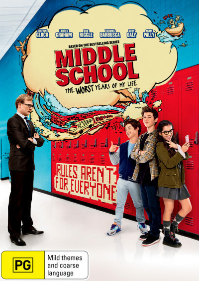 Middle School DVD | The Worst Years of My Life | Region 4