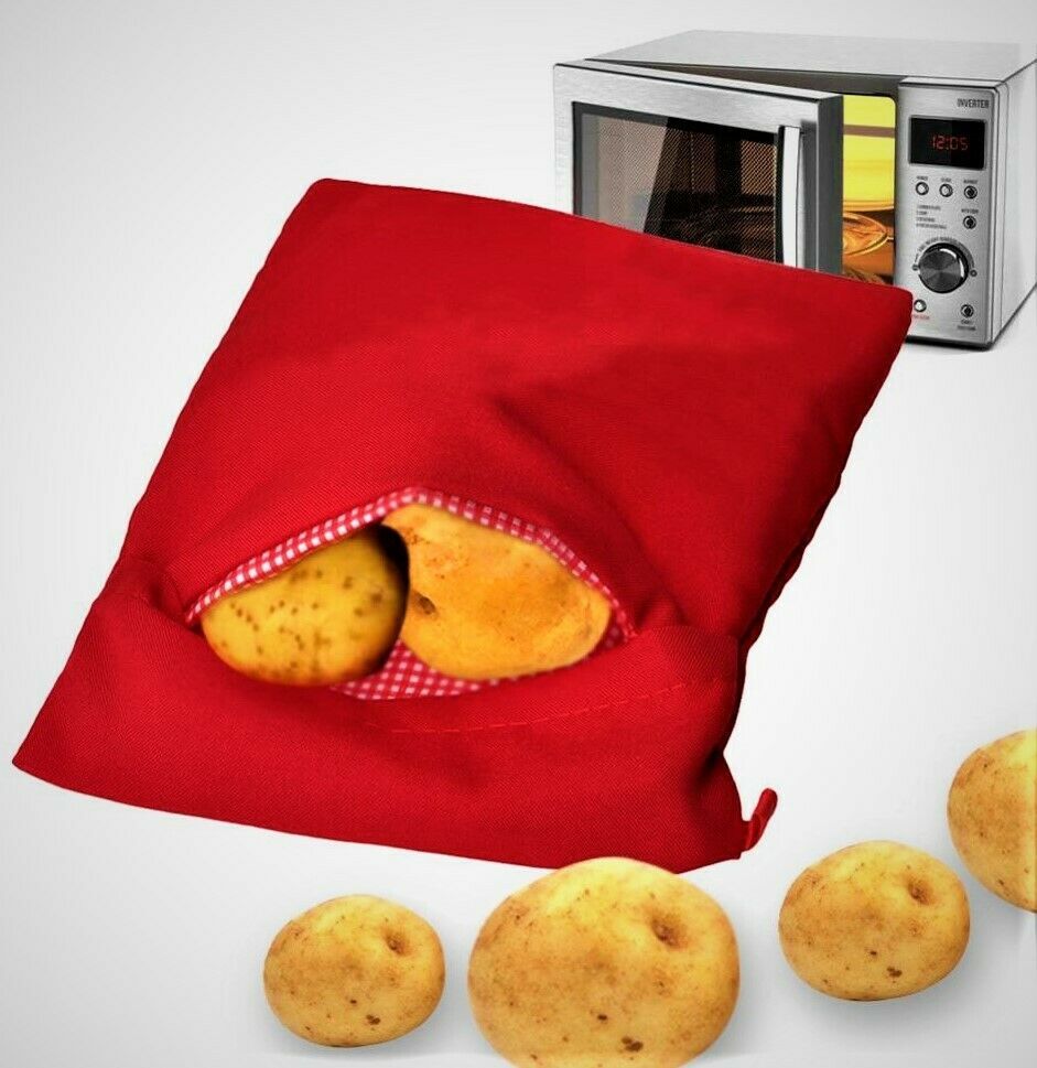 Potato Express Bag for baking potatoes in the Microwave