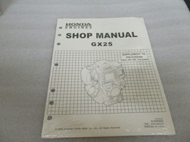 PM225 2004 Honda Engines GX25 Shop Manual PSV53523Z 61Z0H00Z - $25.54