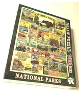 DCBA HGFE Visit The National Parks 1000 Jigsaw Puzzle New - $19.79