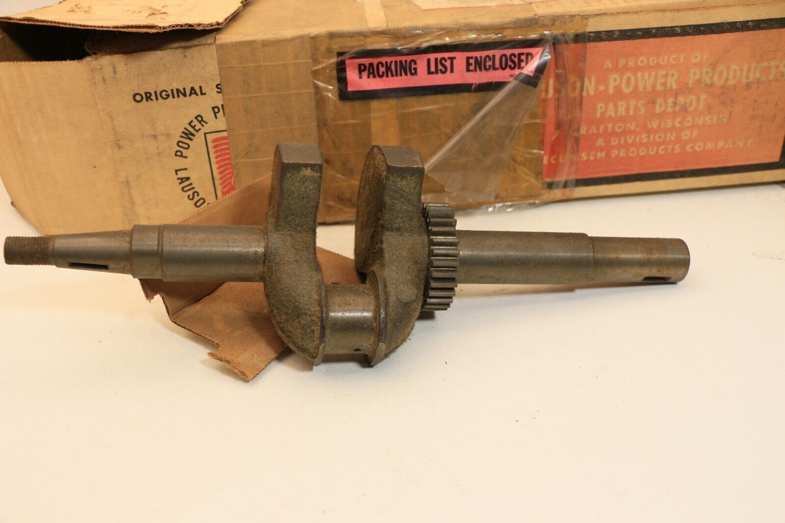 Genuine Tecumseh Engine Crankshaft 32687A for Many Tecumseh Engines