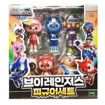 Miniforce V Rangers Figures 6pcs Set Korean Toy Volt Kai Jody Gina Chichi Chuchu image 3