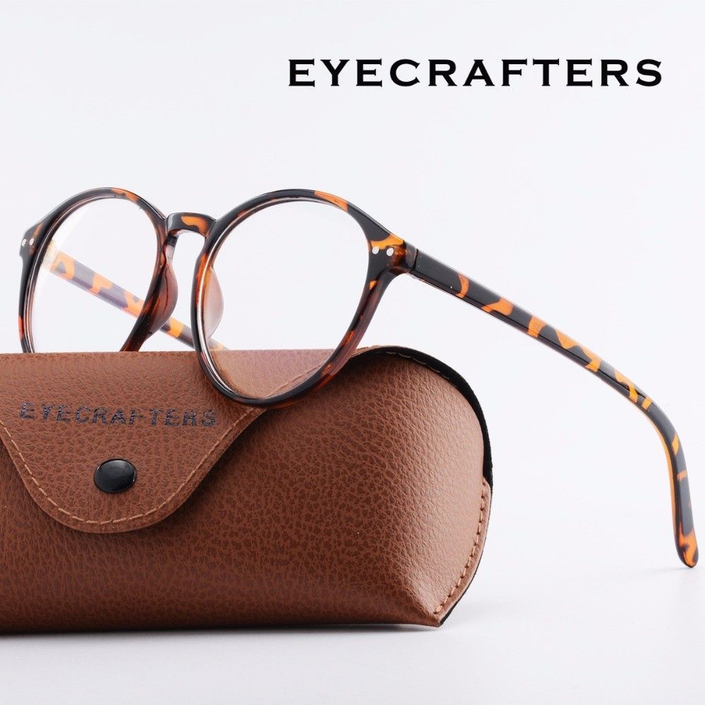 Eyecrafters® Eyewear Unisex Vintage Eyeglasses Frames For Mans Retro
