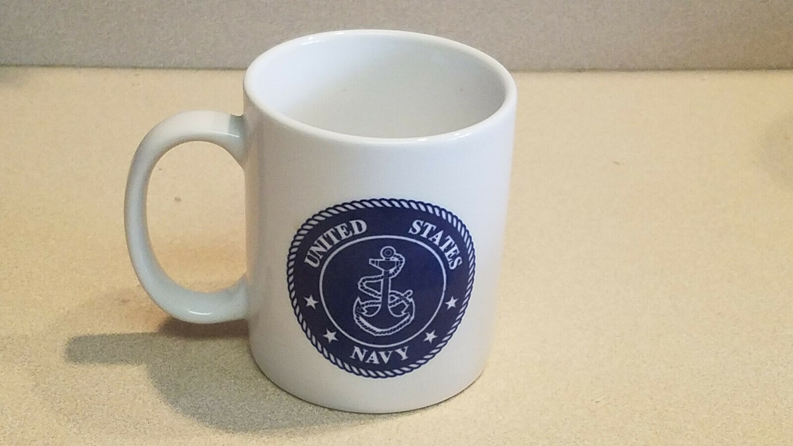 MIL ART CHINA CO UNITED STATES NAVY COFFEE MUG NEW Navy   S L1600 