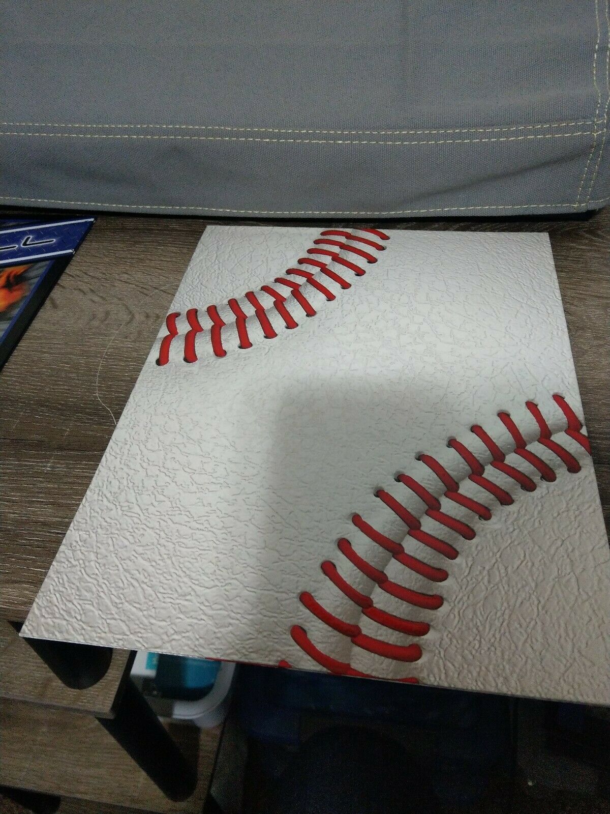 Boys 2 Pocket Folders, Baseball Set of 4. School folders Binders