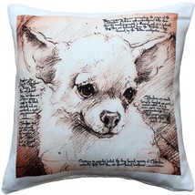 Chihuahua 17x17 Dog Pillow, with Polyfill Insert - $49.95
