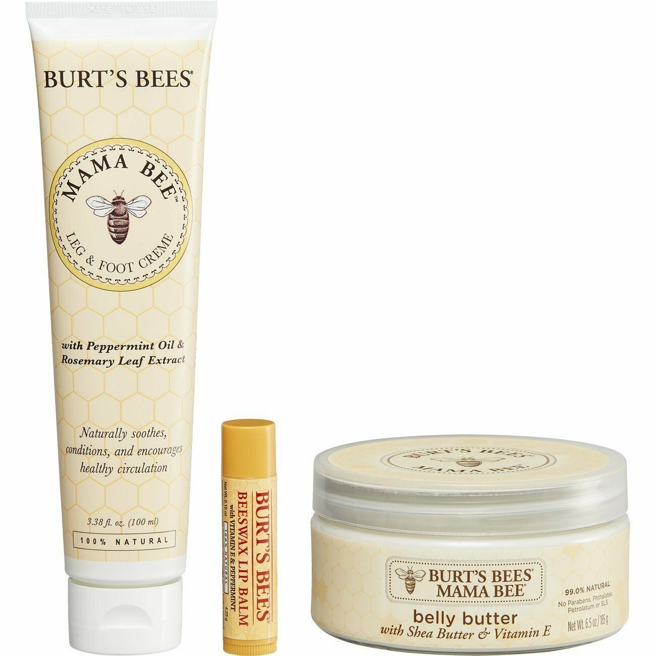 Burt's Bees Mama Bee Gift Set with Tin 3 Pregnancy Skin