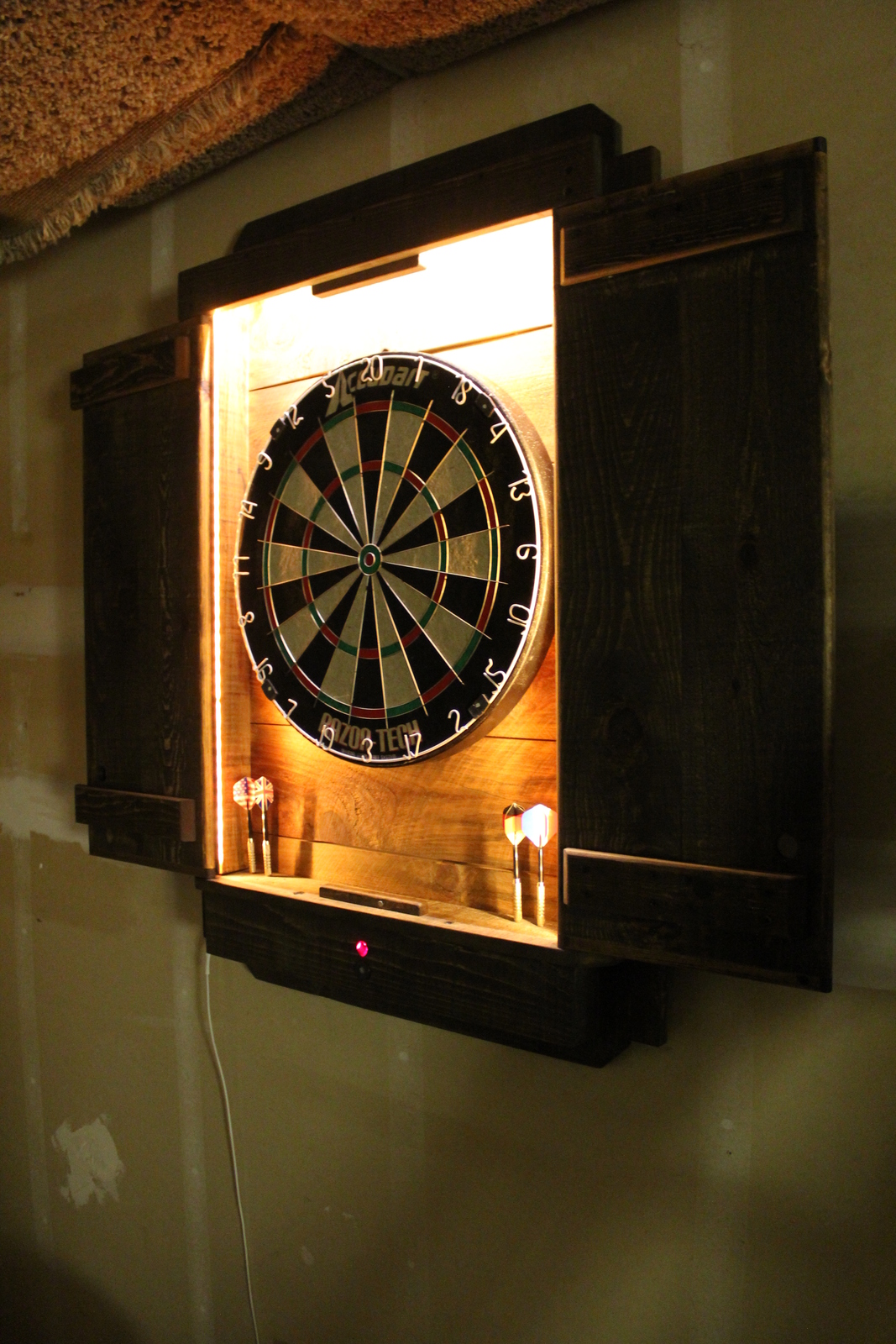 Dartboard Cabinet Light Led Dartboard And 50 Similar Items